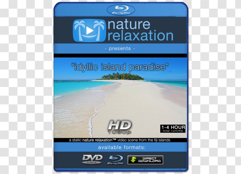 Blu-ray Disc Ultra HD 4K Resolution Ultra-high-definition Television 1080p - Multimedia - Paradise Beach Transparent PNG
