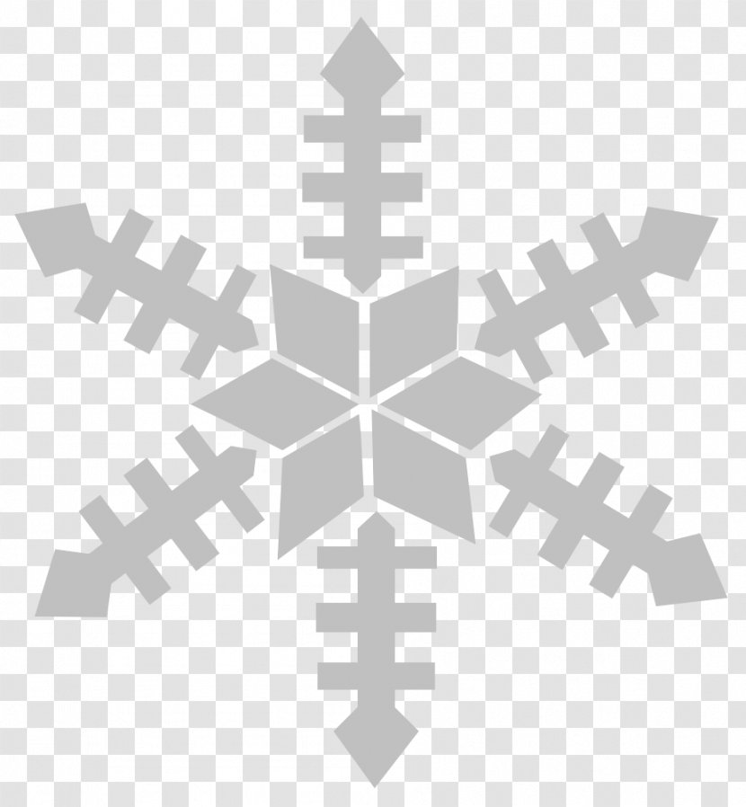 Snowflake Grey Clip Art - Cloud - Image Transparent PNG
