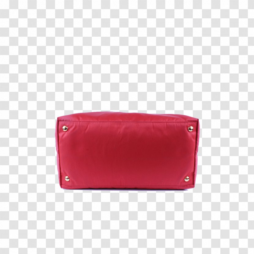 Handbag Coin Purse Leather Messenger Bags - Red - Prada Bag Transparent PNG
