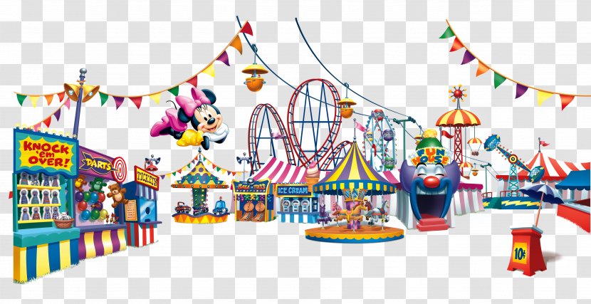 Mickey Mouse Amusement Park Cartoon The Walt Disney Company Transparent PNG