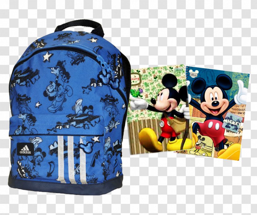Handbag Mickey Mouse Backpack School Supplies Notebook Transparent PNG
