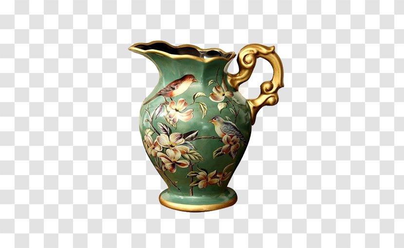 Vase Ornament Ceramic - Serveware - Retro Transparent PNG