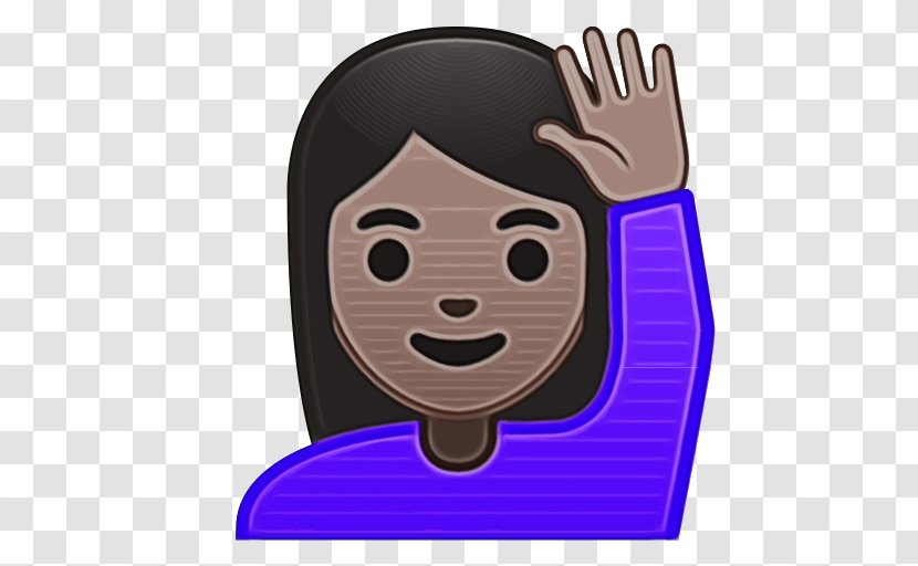 Finger Emoji - Character - Thumb Smile Transparent PNG