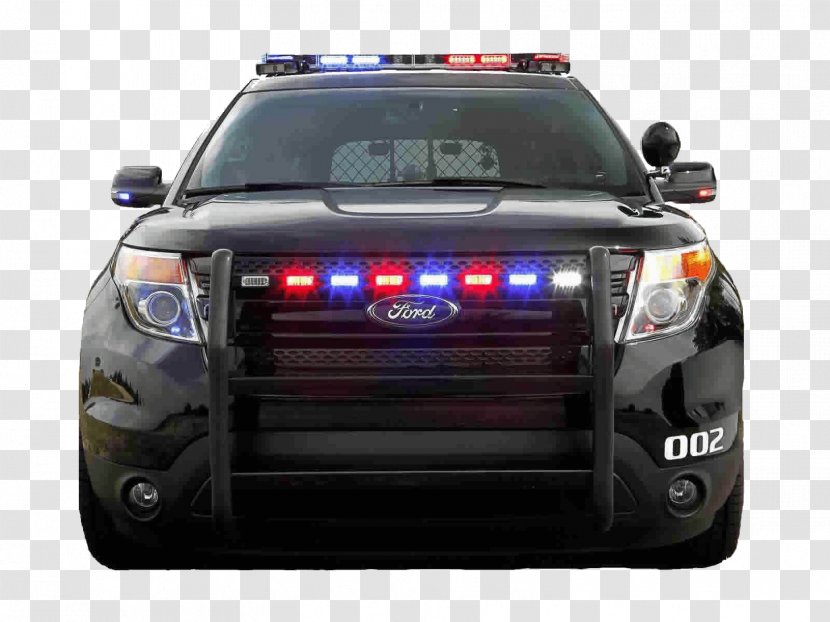 2011 Ford Explorer Crown Victoria Police Interceptor Car - Crossover Suv - Black Transparent PNG