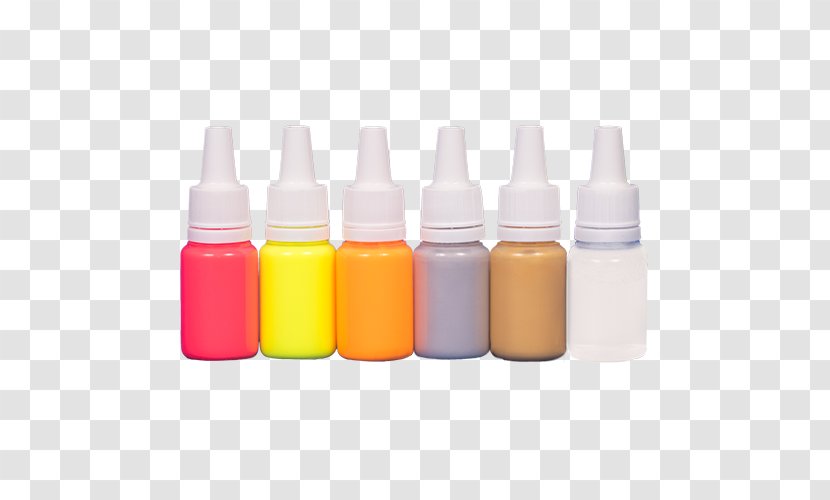 Acrylic Paint Aerography Liquid Nail - Glass Bottle Transparent PNG