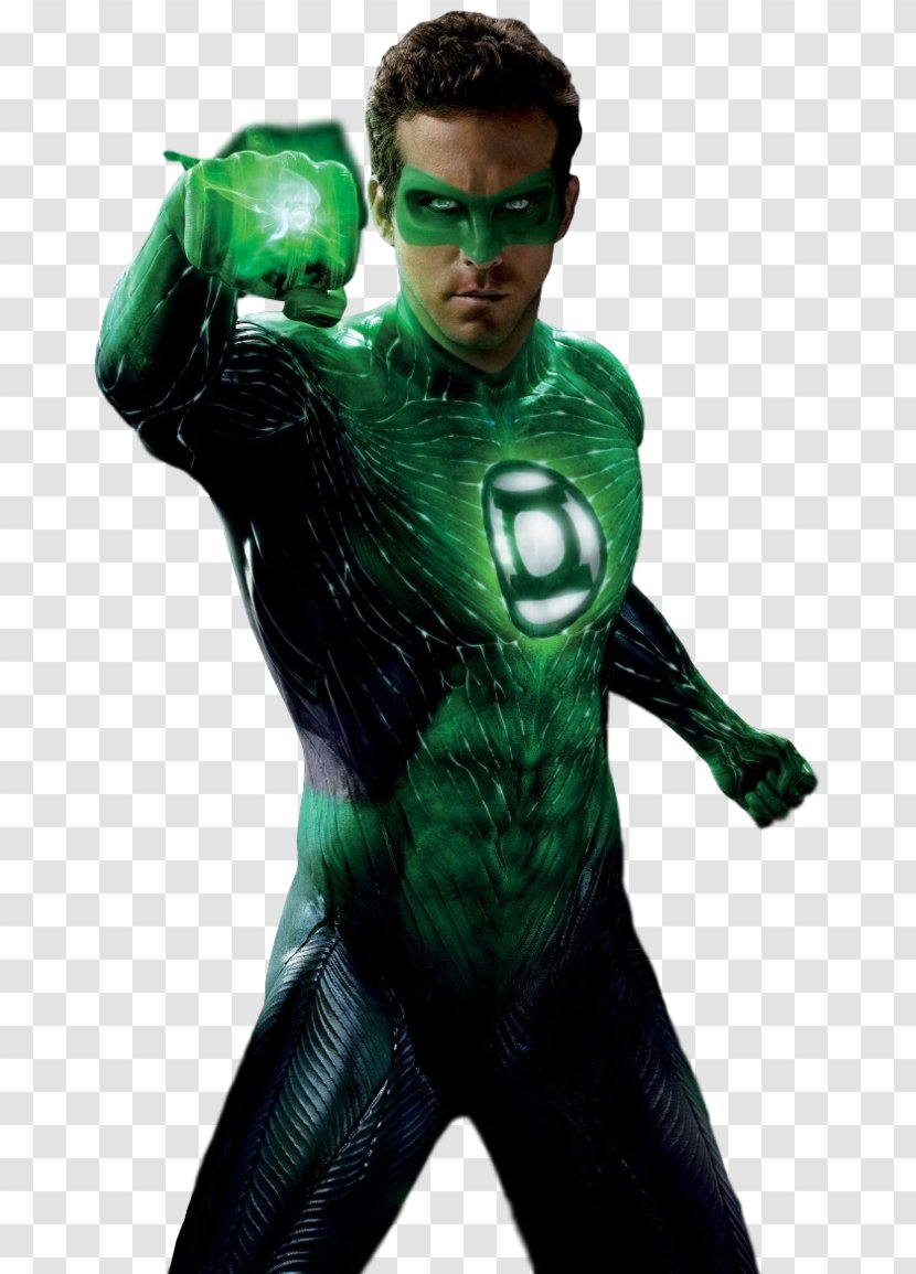 Ryan Reynolds Green Lantern Corps Hal Jordan Bottled Light - Watercolor - The Transparent Image Transparent PNG