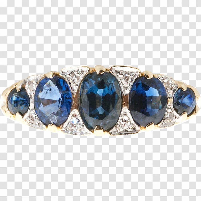 Sapphire Ring Bracelet Gold Filigree Transparent PNG