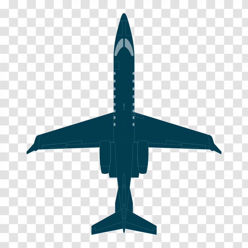 Aircraft Learjet 70/75 45 Airplane 60 - Air Travel Transparent PNG