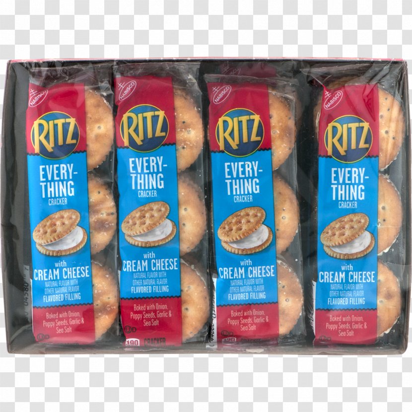 Ritz Crackers Sandwich Cream Cheese Nabisco Transparent PNG