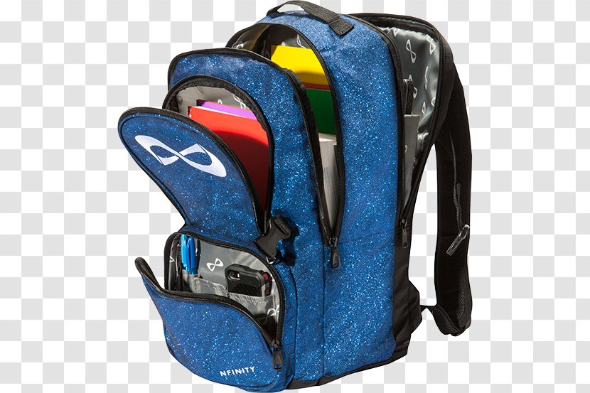 Nfinity Sparkle Backpack Athletic Corporation Cheerleading Clothing - Electric Blue - Varsity Cheer Uniforms Transparent PNG
