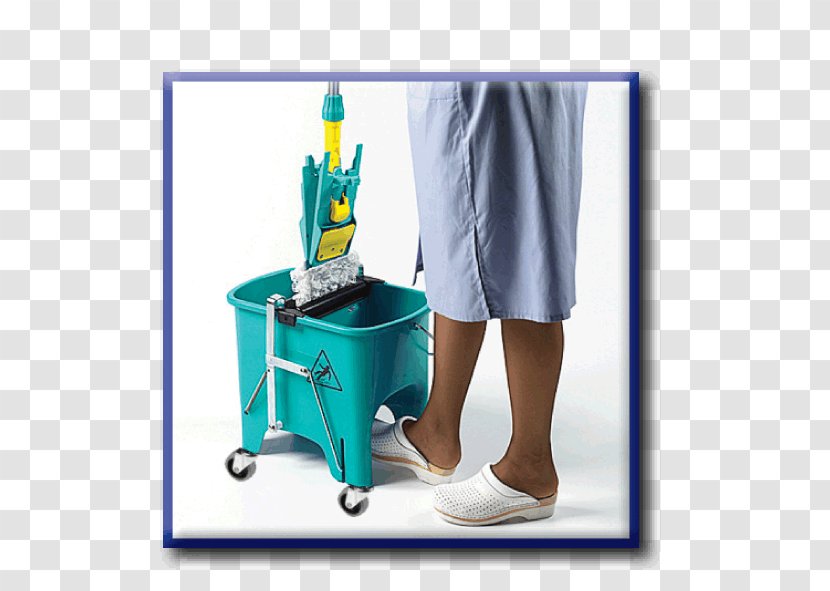 Mop Bucket Handle Janitor Floor Cleaning - Household Supply Transparent PNG