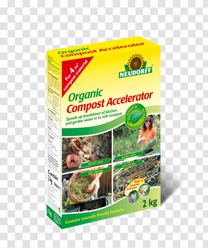 Organic Food Neudorff 2Kg Compost Accelerator Fertilisers Garden - Forest Gardening Transparent PNG