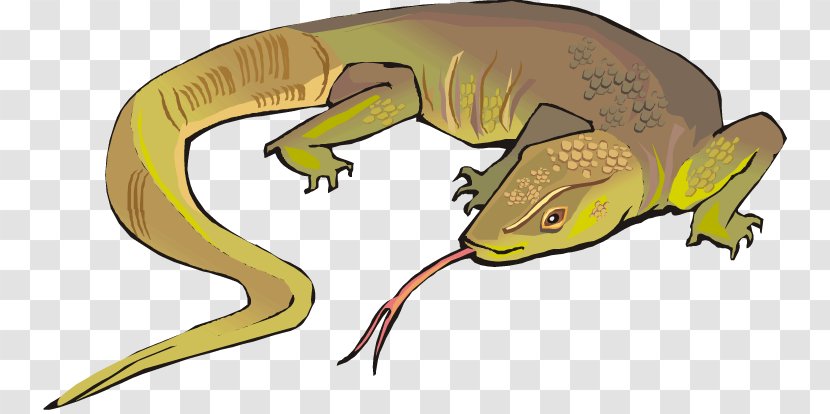 Komodo Dragon Desert Horned Lizard Texas Clip Art - Cliparts Transparent PNG