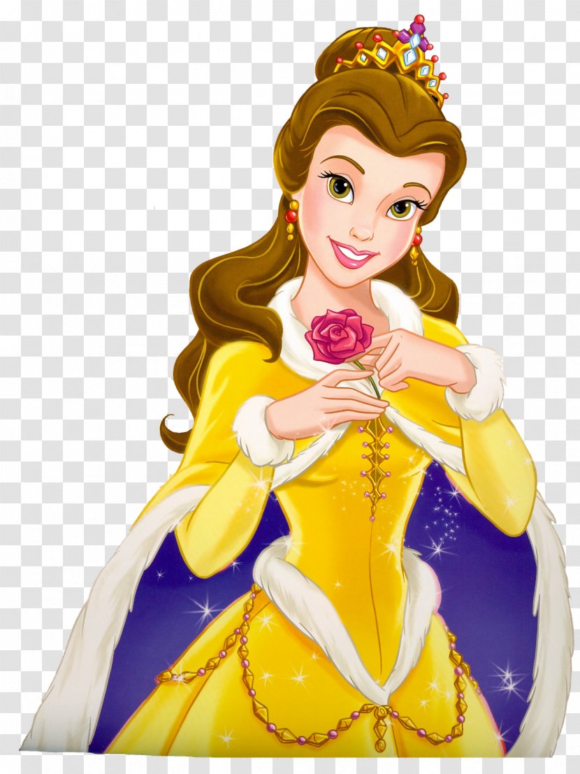Belle Beauty And The Beast Disney Princess Jasmine Ariel Transparent PNG