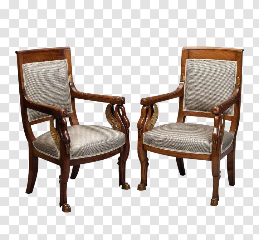 Empire Style First French Chair Louis XVI Transparent PNG