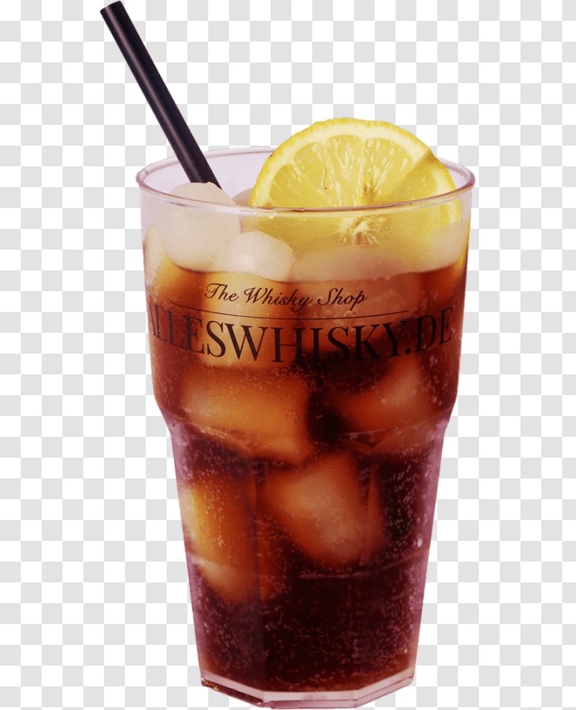 Rum And Coke Long Island Iced Tea Black Russian Mai Tai - Nonalcoholic Drink - CUBA LIBRE Transparent PNG