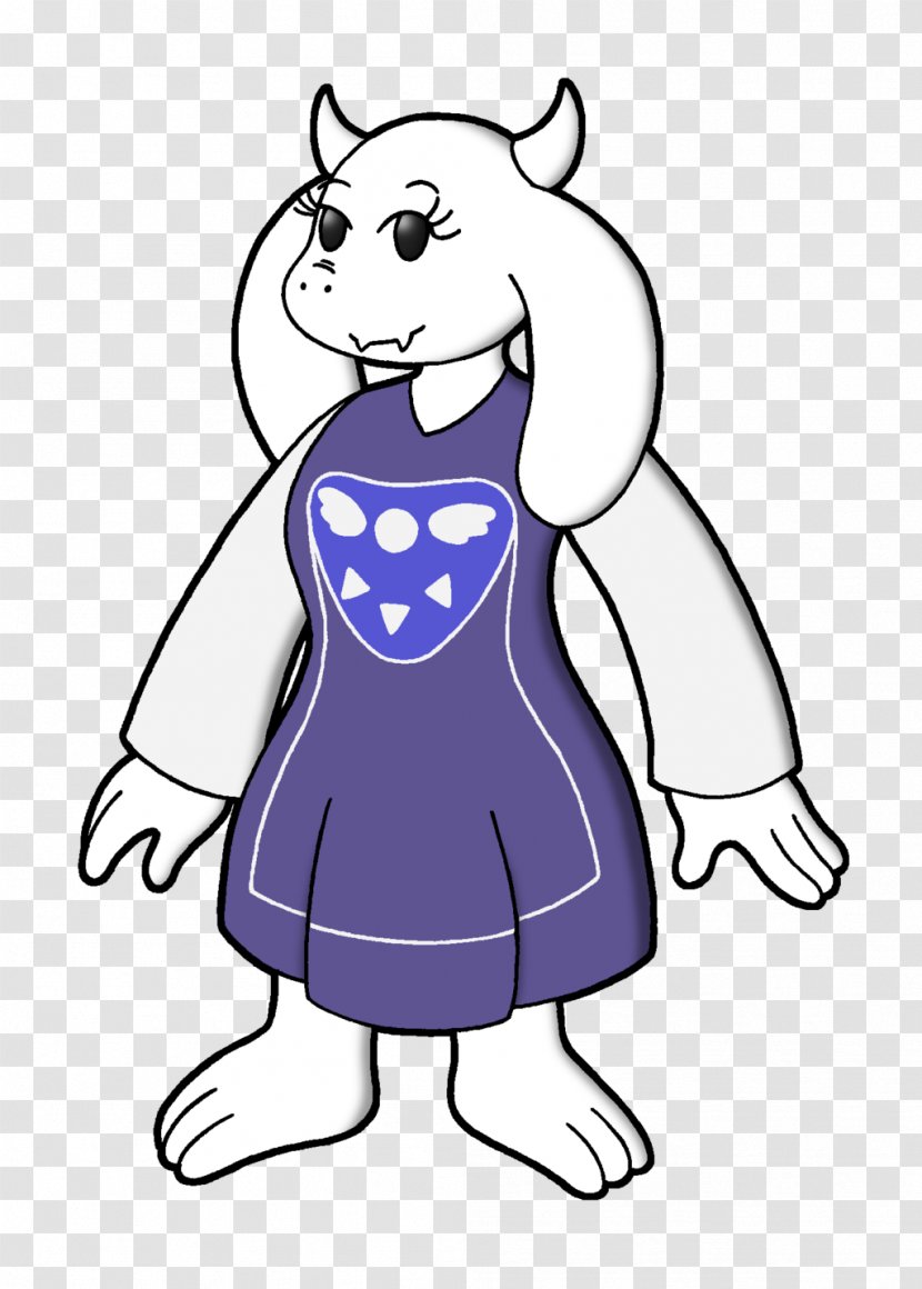 Undertale Toriel Character Drawing - Heart - How To Draw Transparent PNG