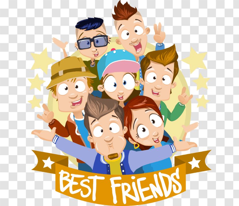 Vector Graphics Illustration Image Clip Art Royalty-free - Royaltyfree - Happy Friends Day Transparent PNG
