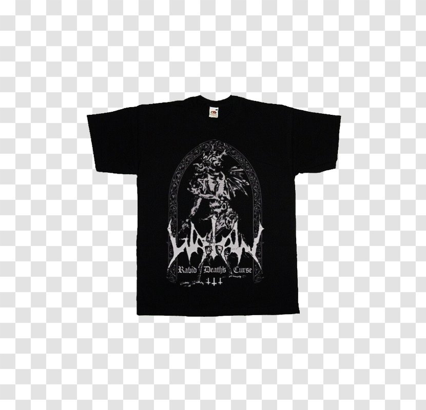 T-shirt Watain The Wild Hunt Rabid Death's Curse Black Metal - Silhouette Transparent PNG