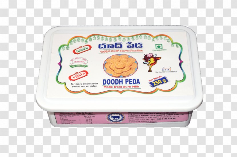 Peda Krishna Milk Union Food Powdered - South Asian Sweets Transparent PNG