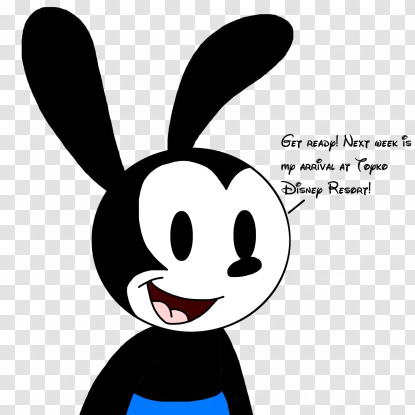 Oswald The Lucky Rabbit Easter Bunny Magic Kingdom Walt Disney Company - Cartoon Transparent PNG
