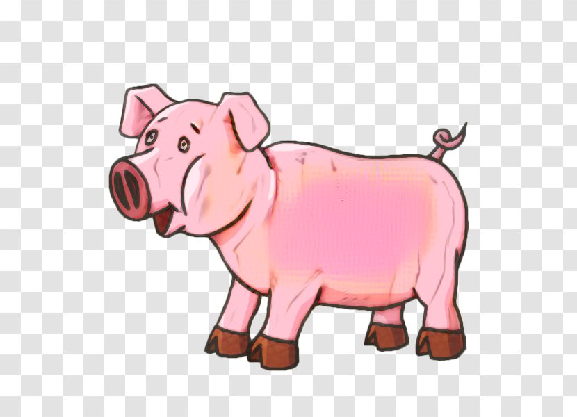 Pig Cartoon - Pork - Fawn Livestock Transparent PNG
