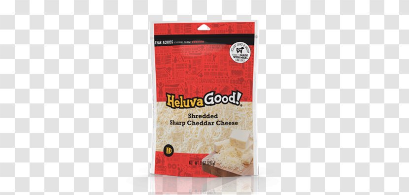 Ingredient Grated Cheese Cheddar Heluva Good! Transparent PNG