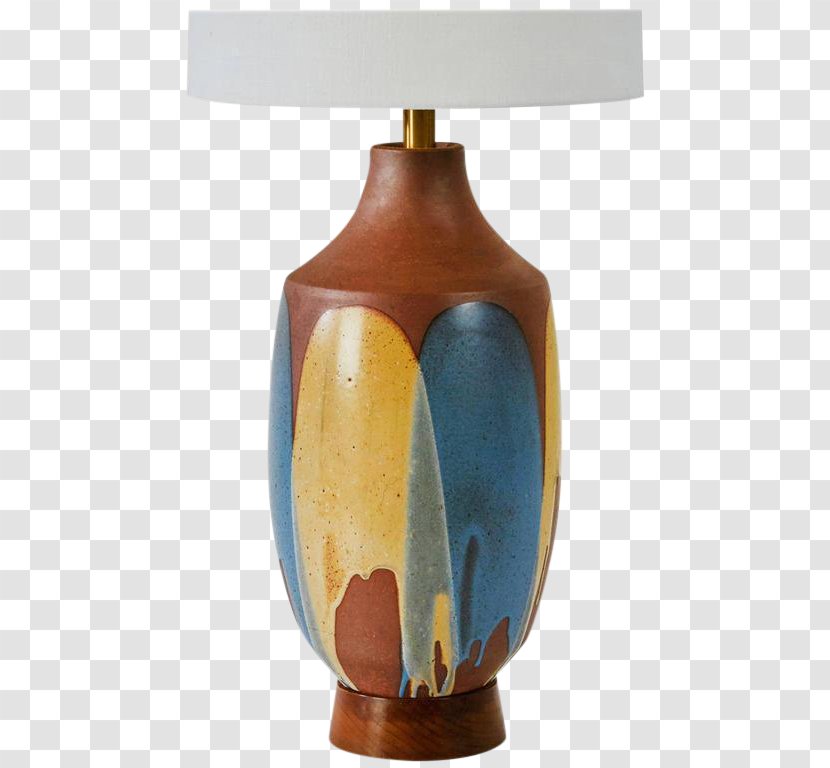 Cobalt Blue Vase - Light Fixture Transparent PNG