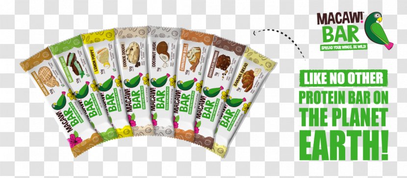 Macaw! Foods Organic Food Snack Protein Bar - Taste - Grocery Banner Transparent PNG