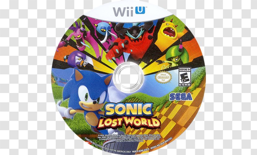 Sonic Lost World Wii U Unleashed Colors Doctor Eggman - Video Game Software Transparent PNG