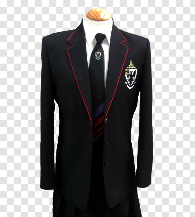Blazer School Uniform Hoodie Necktie Tuxedo M. - Silhouette - Sacred Heart Academy Transparent PNG
