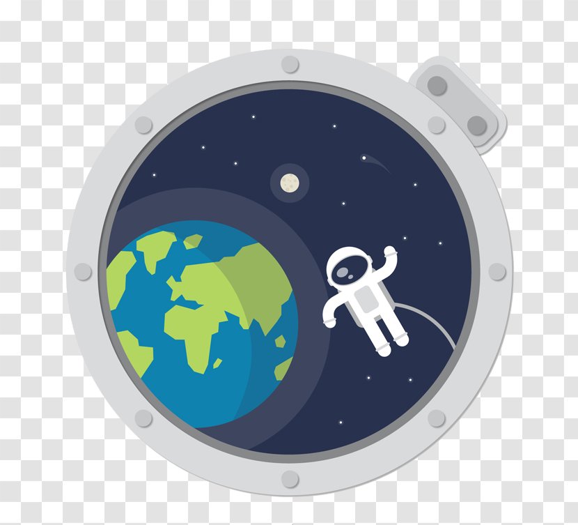 Astronaut Outer Space Euclidean Vector - Station - Extravehicular Transparent PNG