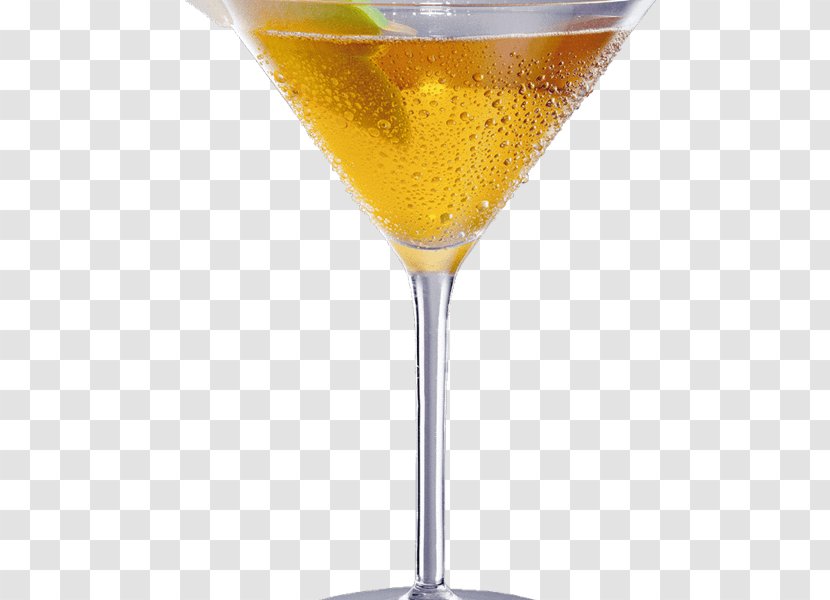 Cocktail Garnish Fizz Liquor Martini - Champagne Stemware Transparent PNG