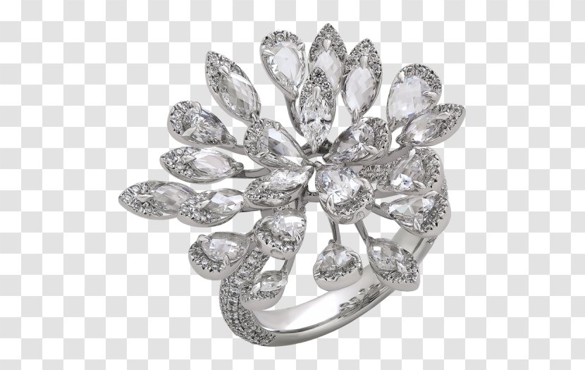 Ring Jewellery Diamond Brooch Light - Jeweler Transparent PNG