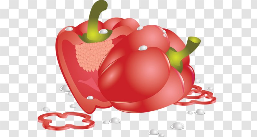 Bell Pepper Chili Tomato Vegetable Drawing - Peppers And Transparent PNG