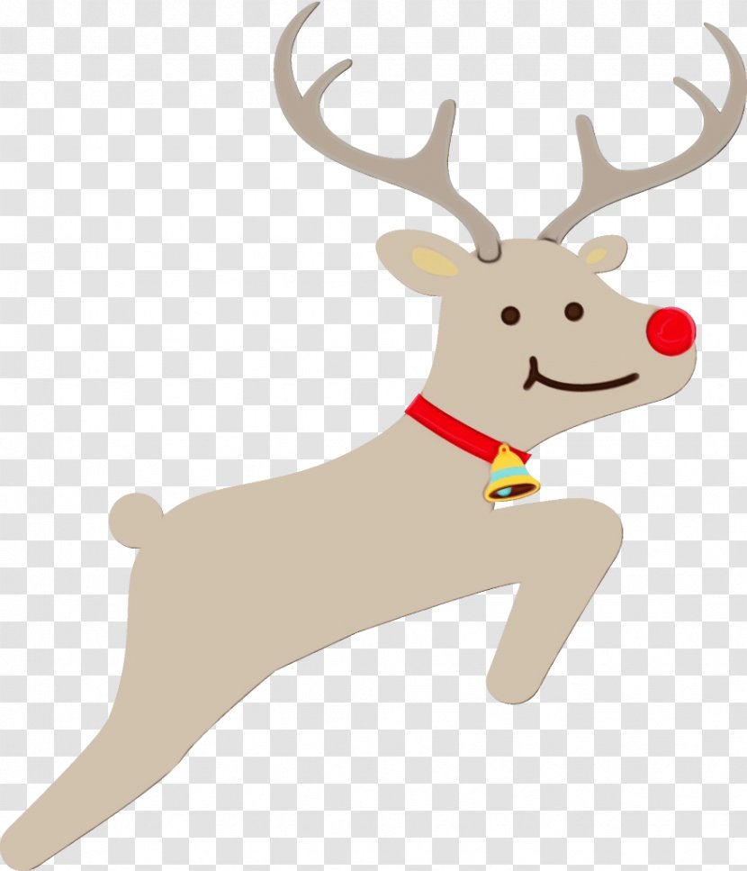 Reindeer - Elk Sticker Transparent PNG