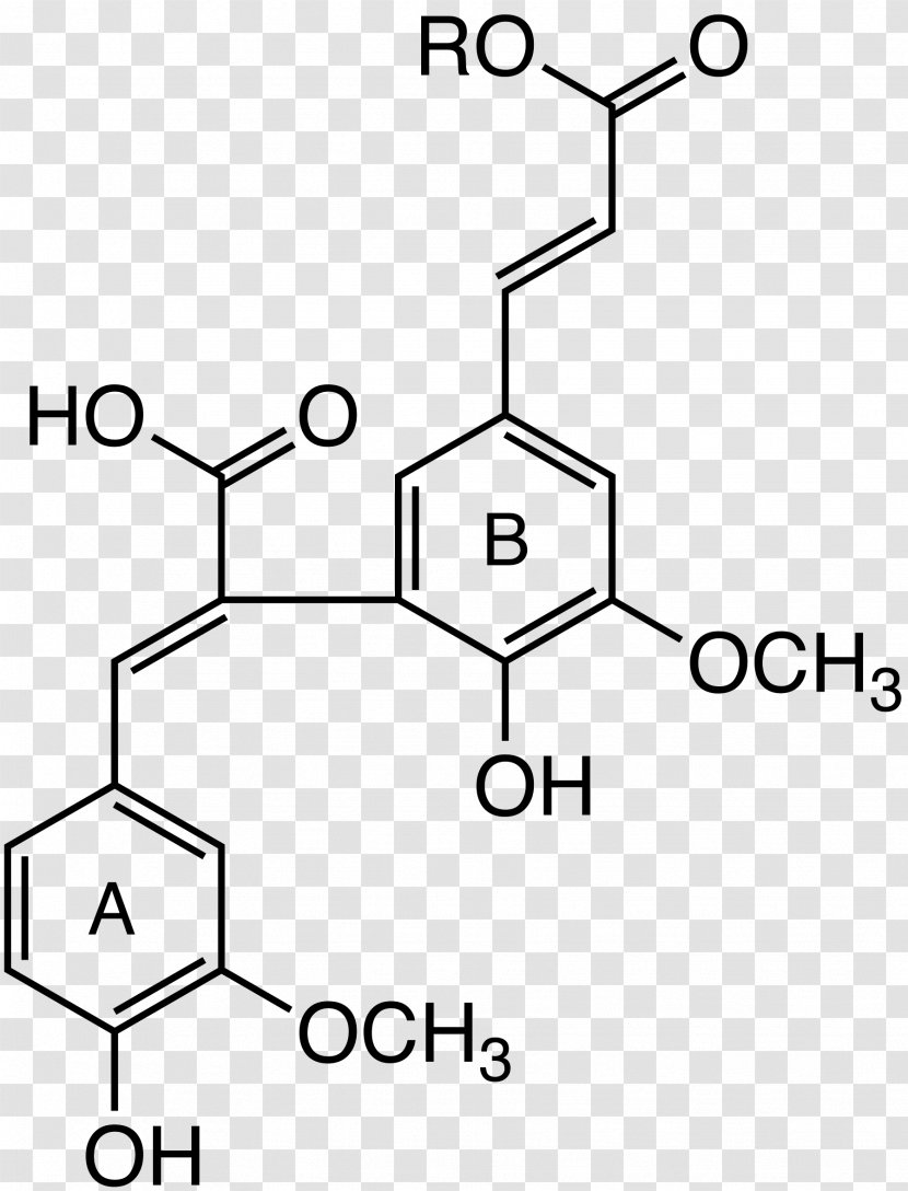 Molecule Vanillin Chemistry Chemical Substance Compound - Frame - Wall Transparent PNG