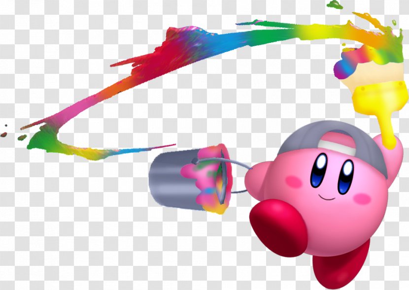 Kirby's Return To Dream Land Kirby 64: The Crystal Shards Super Smash Bros. Brawl 2 - S - Painted Transparent PNG