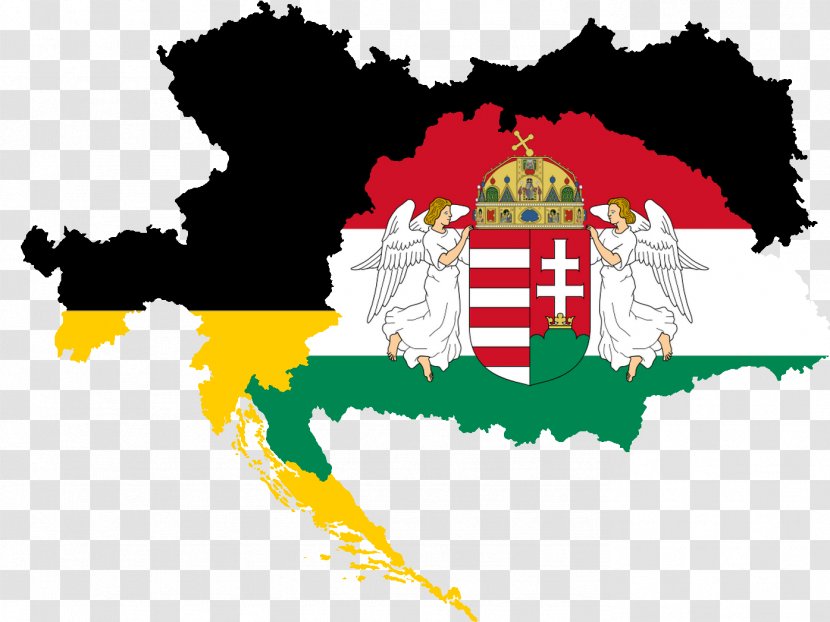 Austria-Hungary Austrian Empire Kingdom Of Hungary - Flag The United States - Cliparts Transparent PNG