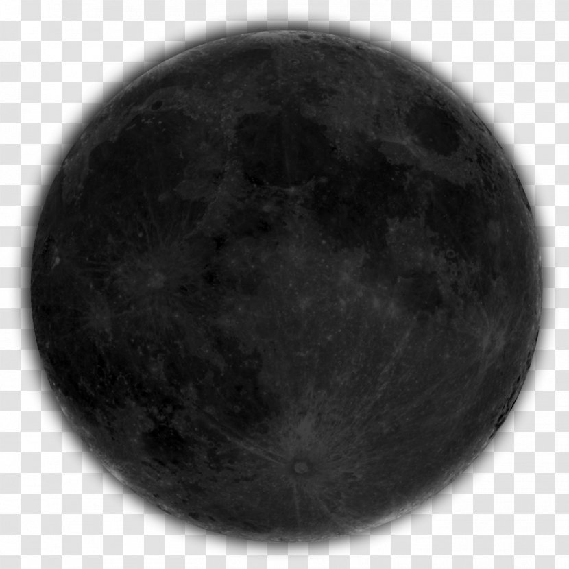Atmosphere Moon White Sky Plc - Monochrome Photography Transparent PNG