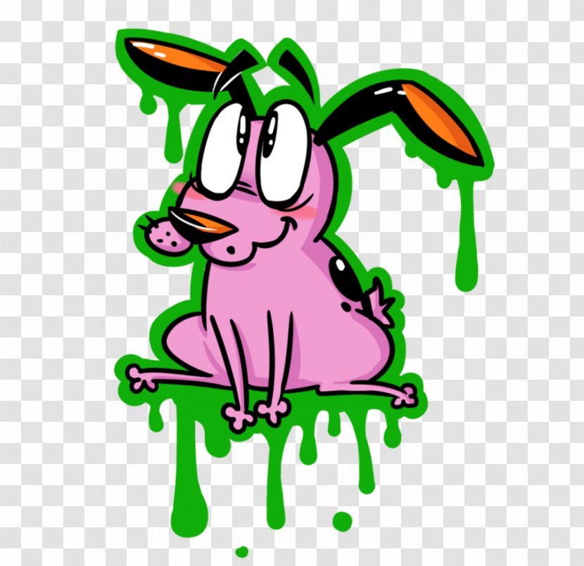 Dog Droopy Clip Art Illustration Marvin The Martian - Artwork - Courage Cowardly Transparent PNG