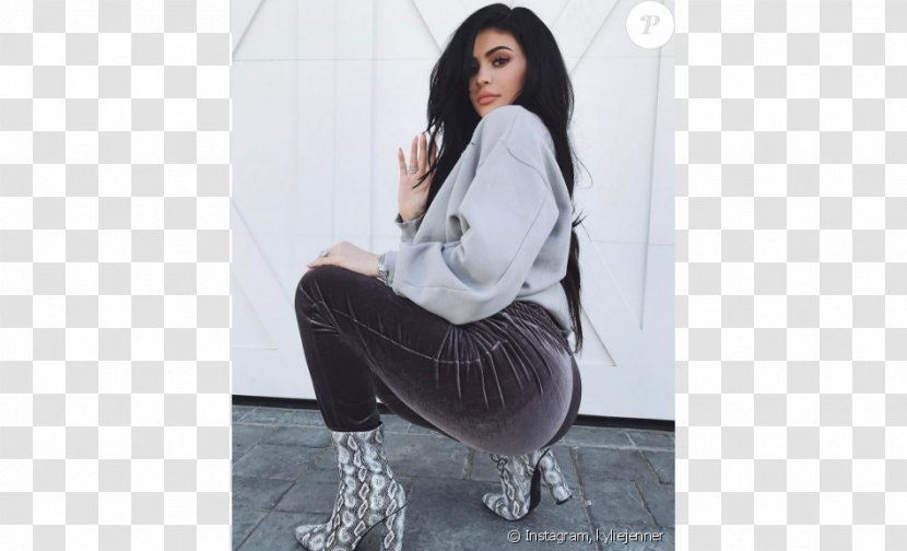 Fashion Clothing Model Celebrity Shoe - Heart - Kylie Jenner Transparent PNG