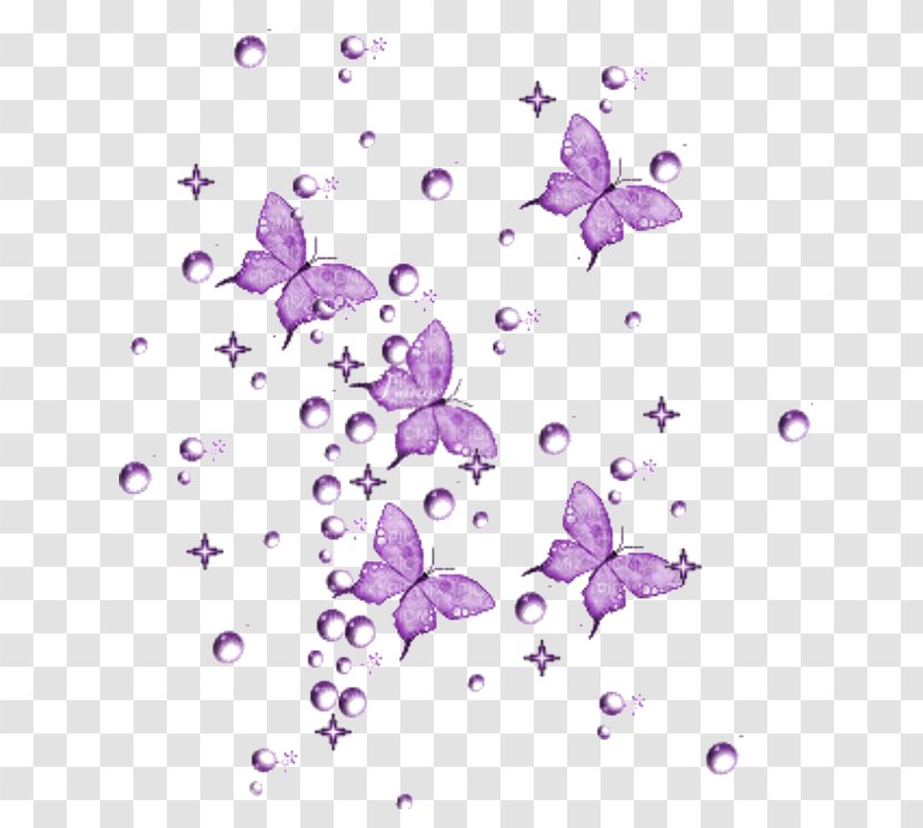 Butterfly GIF Animated Film Desktop Wallpaper Image - Lilac Transparent PNG