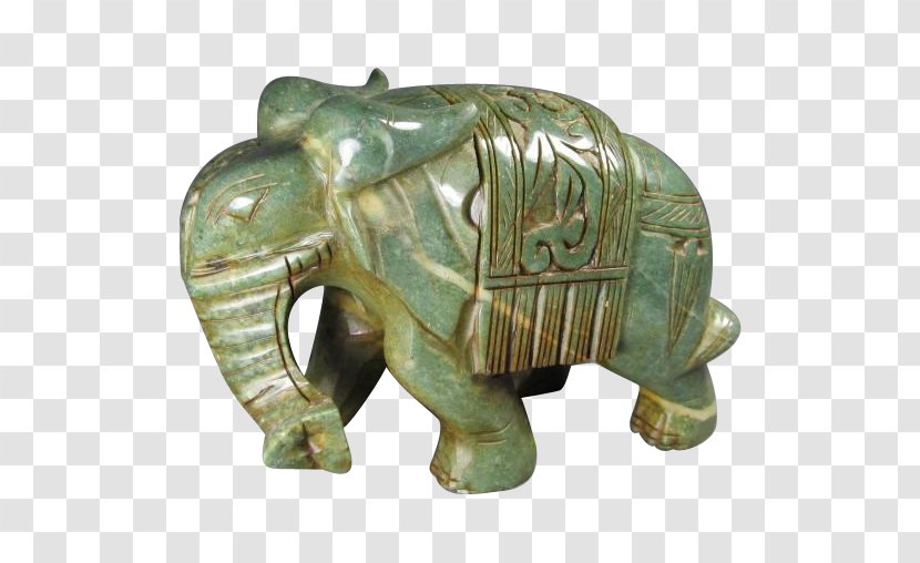 Indian Elephant African Stone Carving Curtiss C-46 Commando - Elephants - Aboriginal Transparent PNG