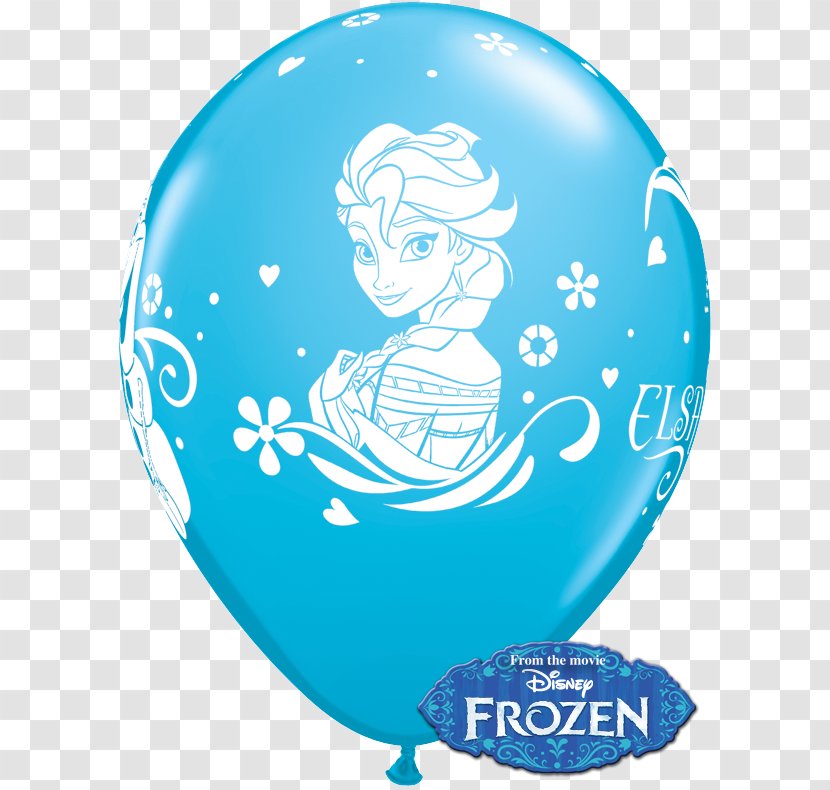 Anna Elsa Olaf Toy Balloon - Party Transparent PNG