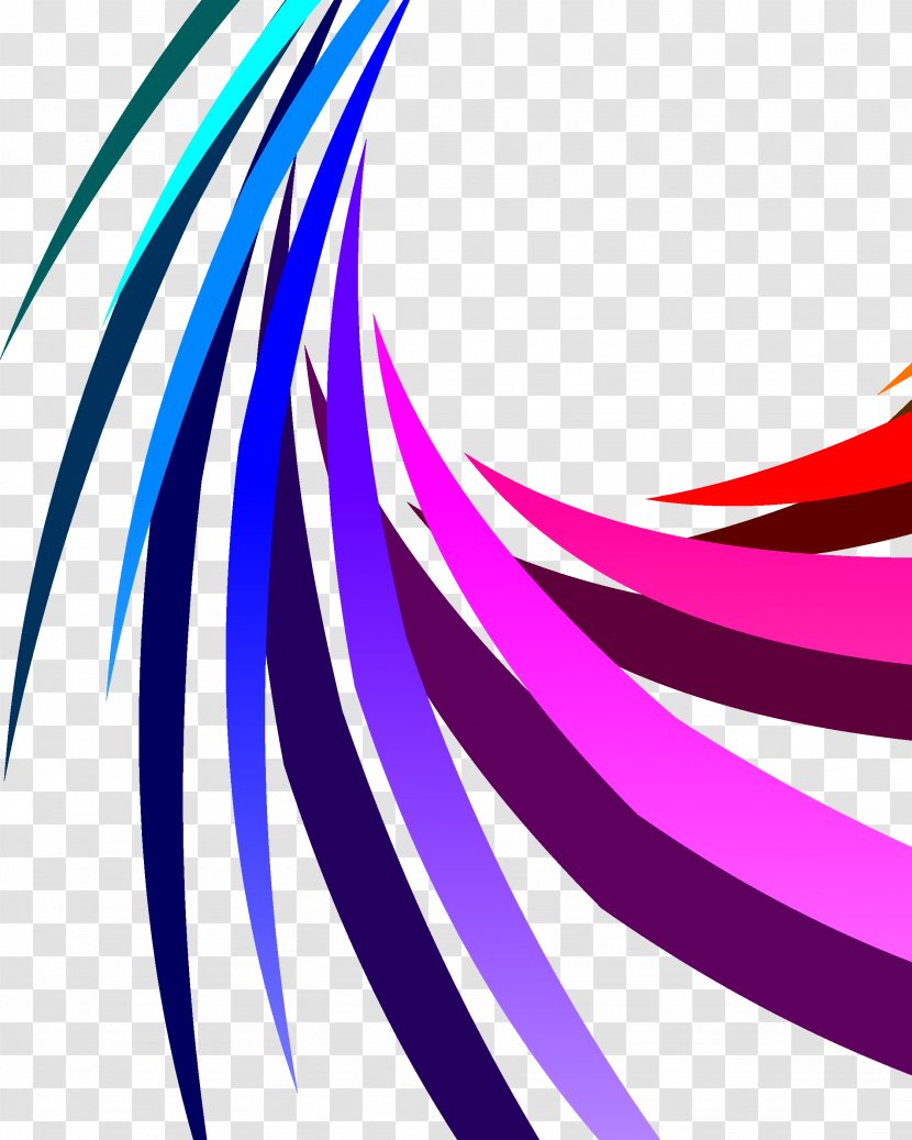 Graphic Design Adobe Illustrator - Pink - Colorful Stripes Transparent PNG