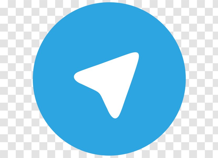 Telegram Logo - Azure Transparent PNG