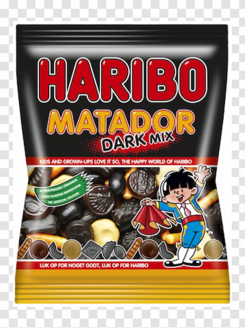 Liquorice Gummy Bear Gummi Candy Haribo Matador Mix - Colorrado Transparent PNG