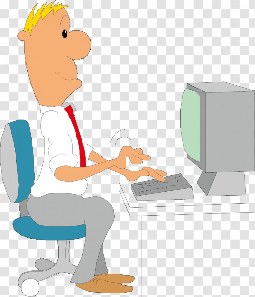 Computer Download Clip Art - Professional - Work Seriously Transparent PNG