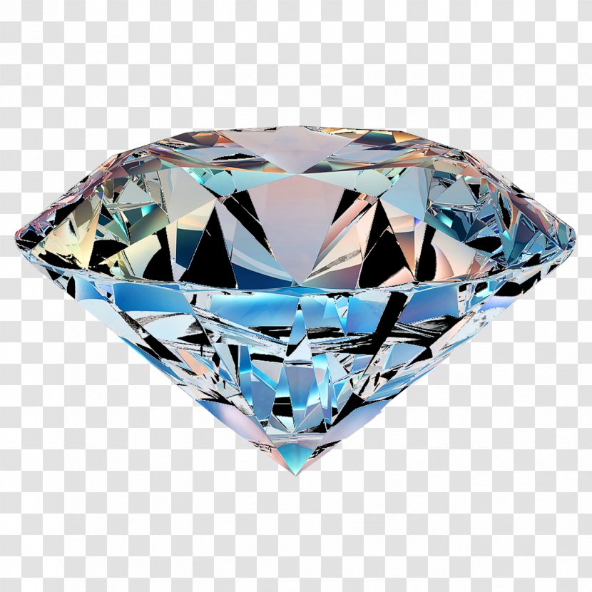 Diamond Clip Art Desktop Wallpaper Image - Turquoise Transparent PNG
